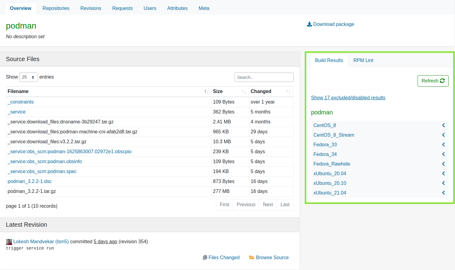 Kubic Debian-based build targets in Open Build Service.
